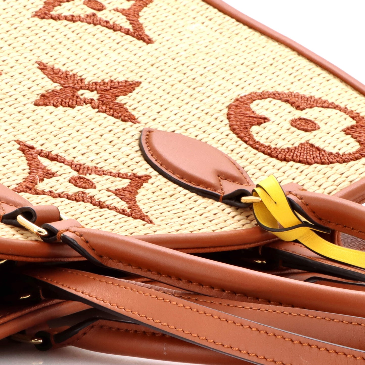 OnTheGo Tote Monogram Giant Raffia GM