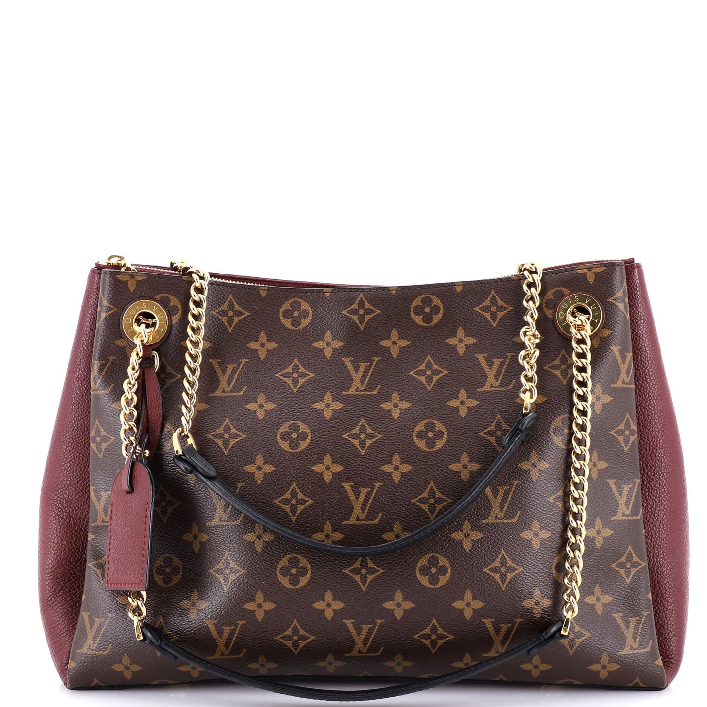 Surene Handbag Monogram Canvas with Leather MM