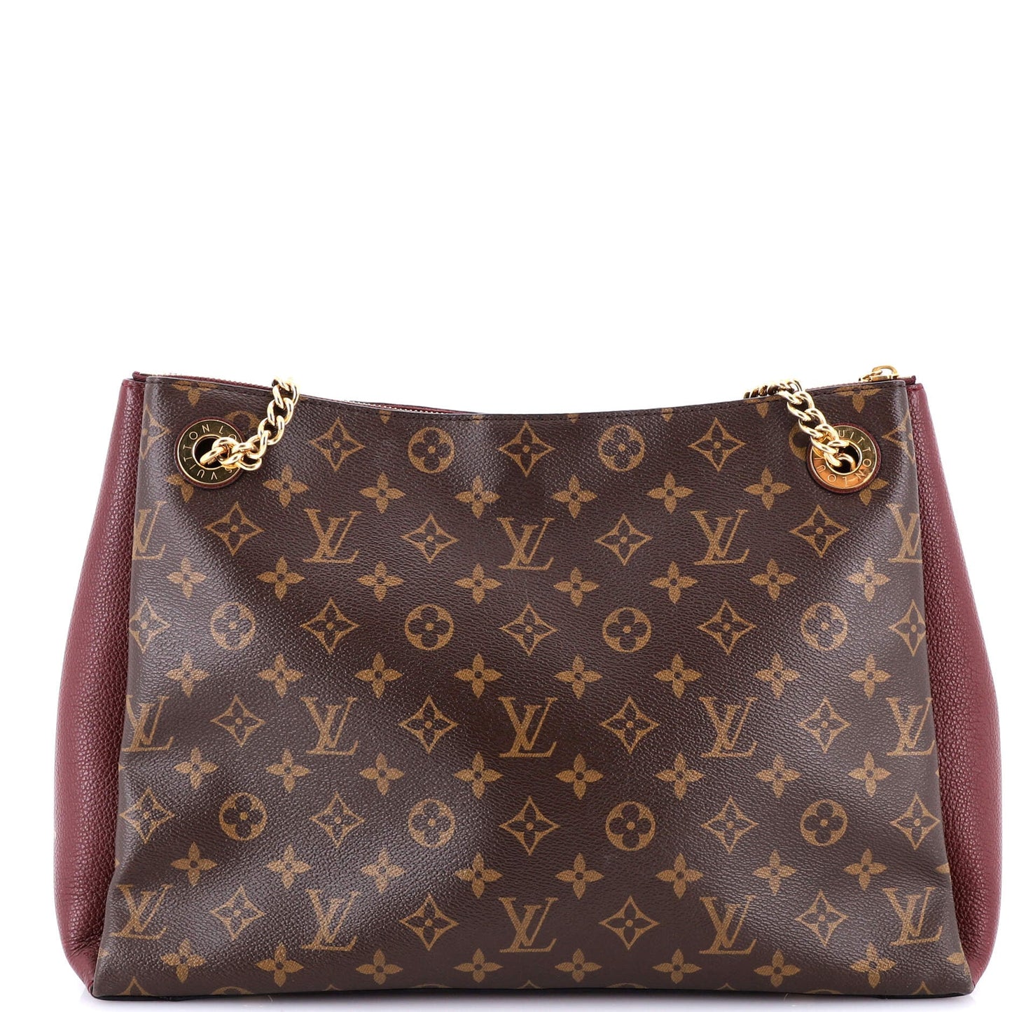 Surene Handbag Monogram Canvas with Leather MM