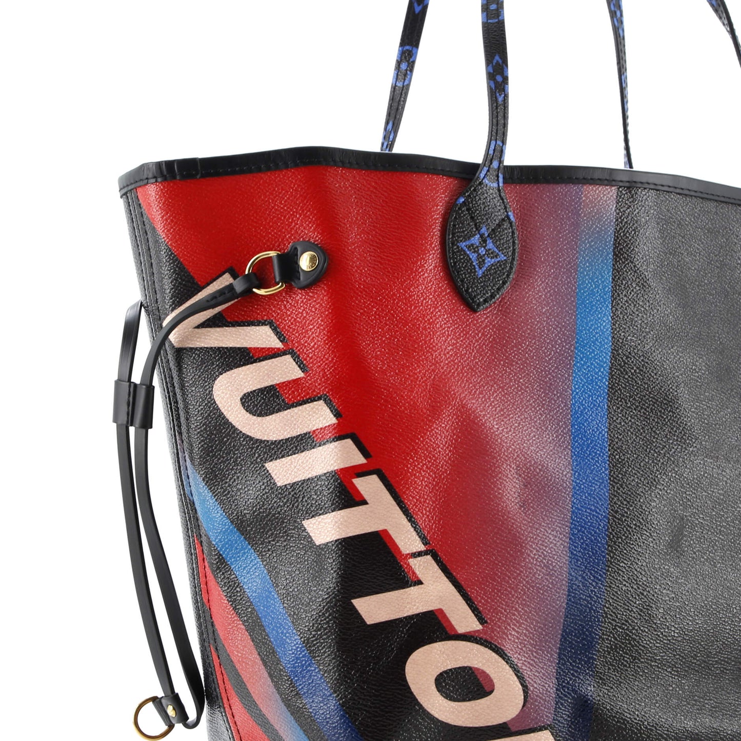 Neverfull NM Tote Limited Edition Race Print Canvas MM
