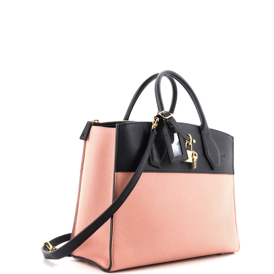 City Steamer Handbag Leather MM
