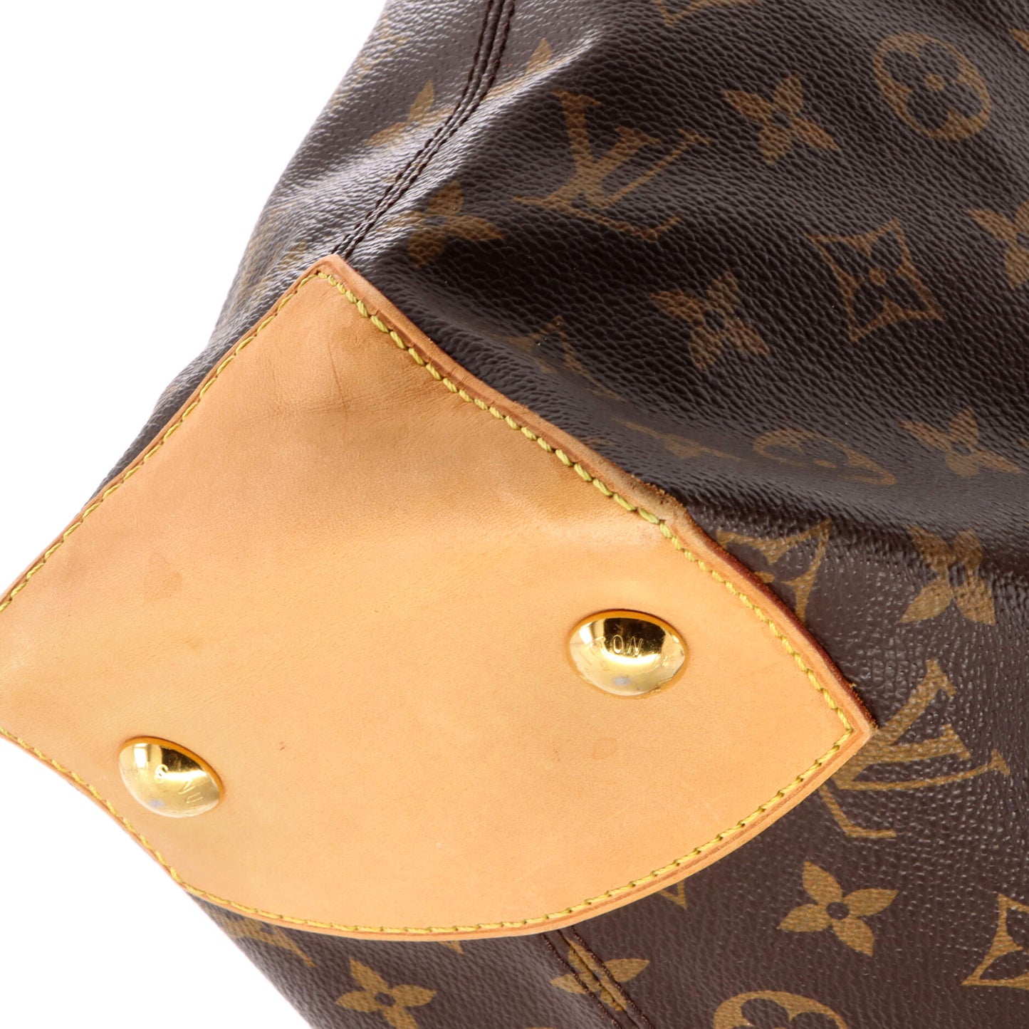 Wilshire Handbag Monogram Canvas MM
