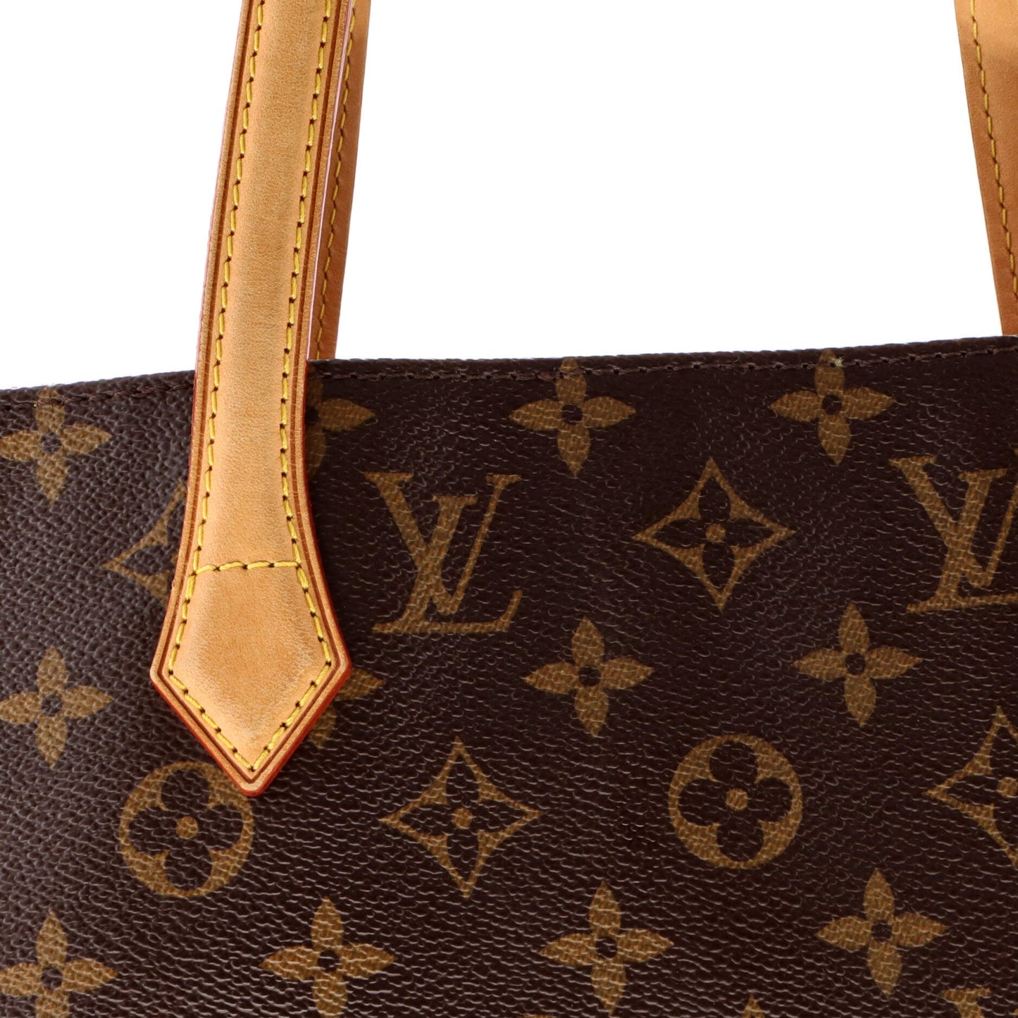 Wilshire Handbag Monogram Canvas MM