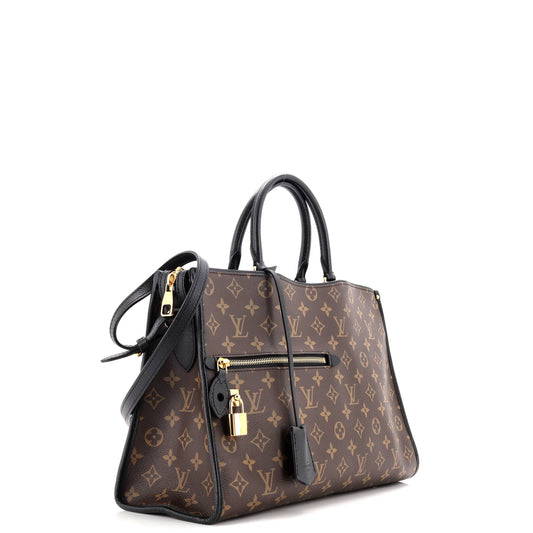 Popincourt NM Handbag Monogram Canvas with Leather MM