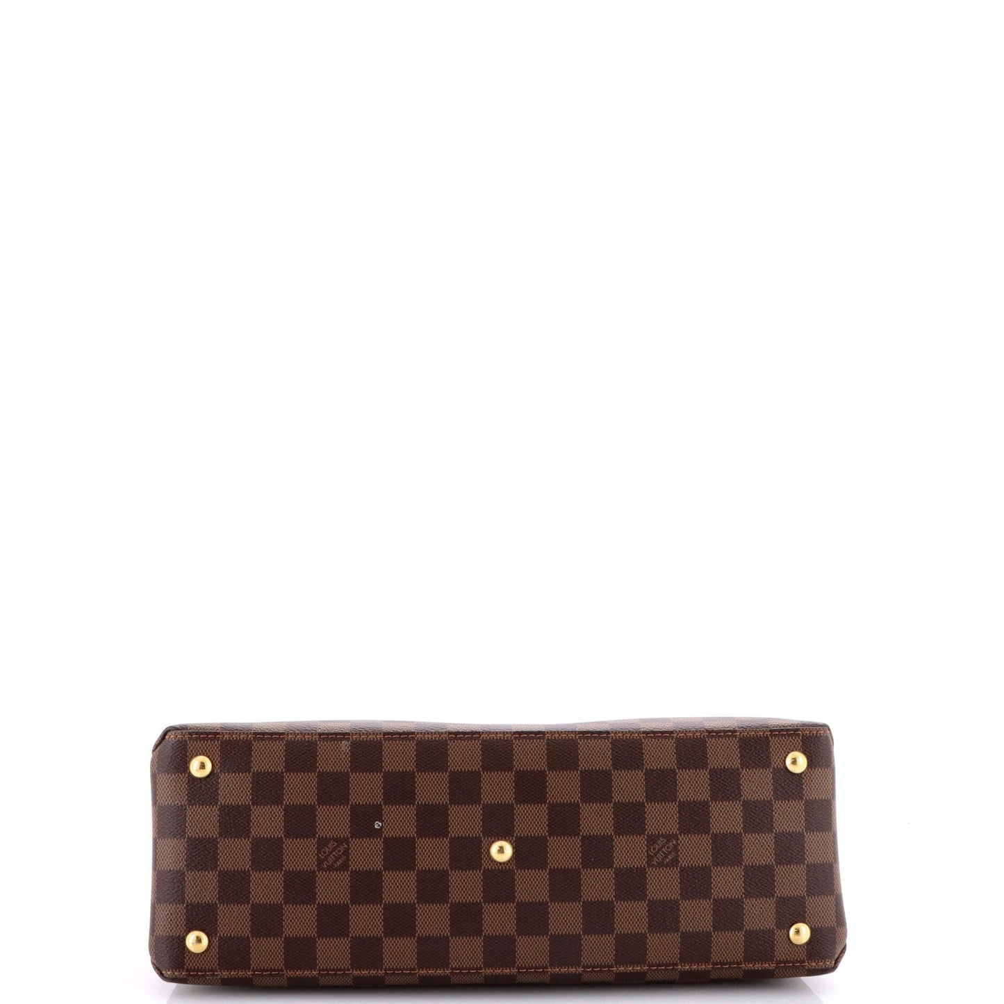 LV Riverside Handbag Damier with Leather