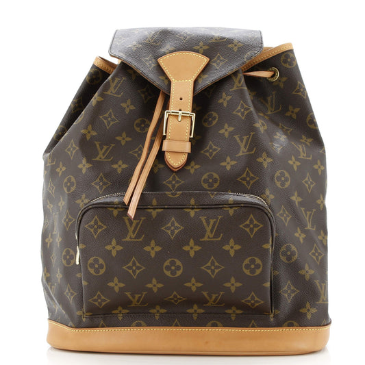 Vintage Montsouris Backpack Monogram Canvas GM