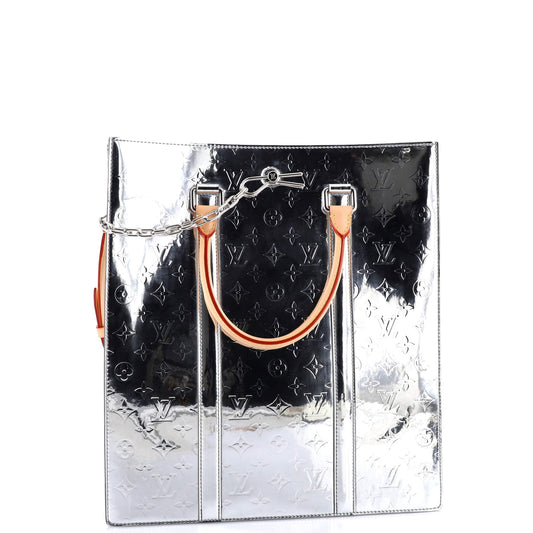 Sac Plat Bag Monogram Mirror Coated Canvas