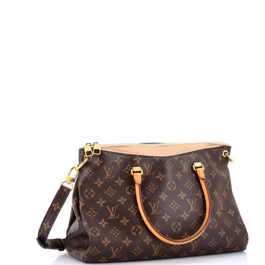 Pallas Tote Monogram Canvas with Leather