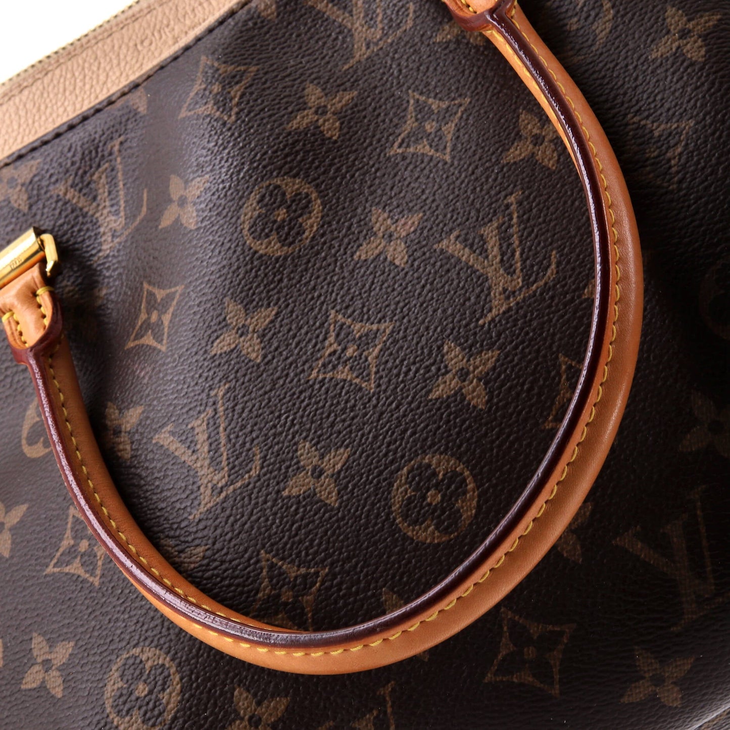 Pallas Tote Monogram Canvas with Leather
