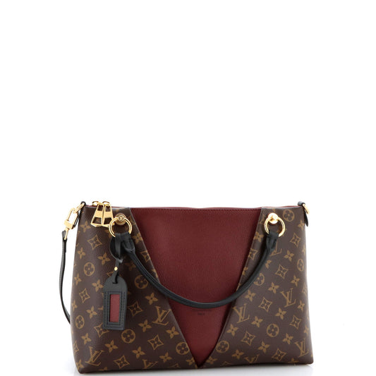 V Tote Monogram Canvas and Leather MM