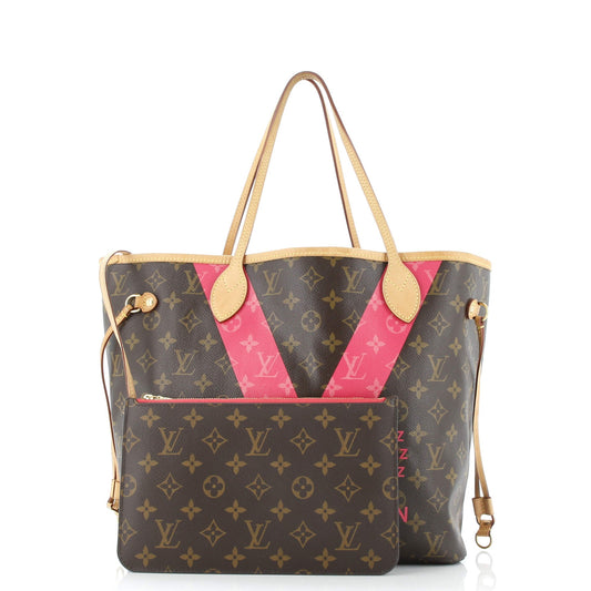 Neverfull NM Tote Limited Edition V Monogram Canvas MM