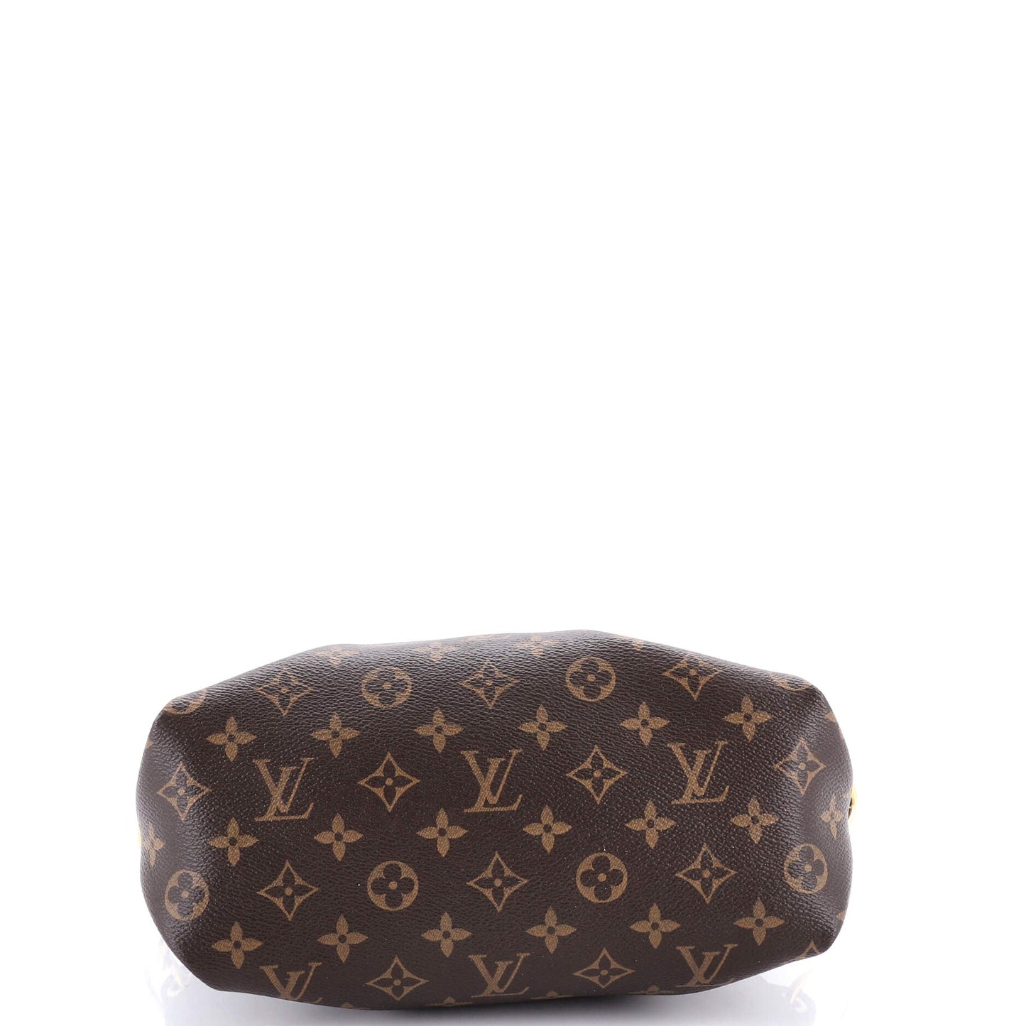 Flower Zipped Tote Monogram Canvas PM
