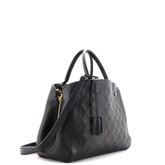 Montaigne Handbag Monogram Empreinte Leather MM
