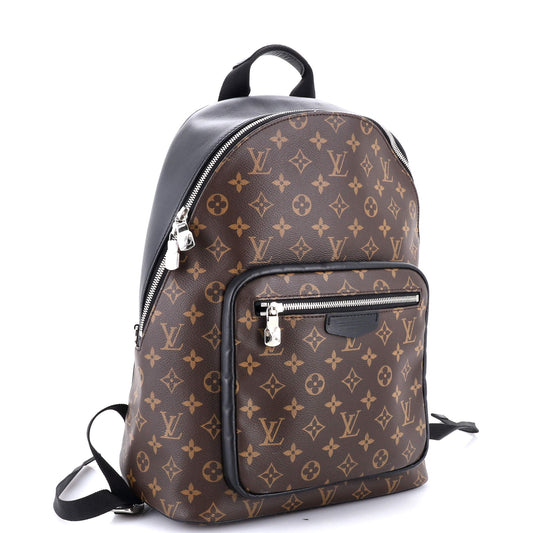 Josh Backpack Macassar Monogram Canvas
