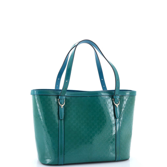 Nice Tote Microguccissima Patent Small