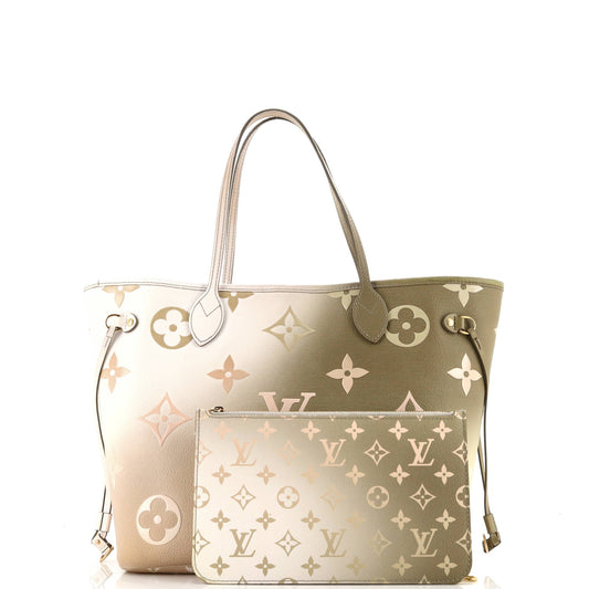 Neverfull NM Tote Spring in the City Monogram Giant Canvas MM