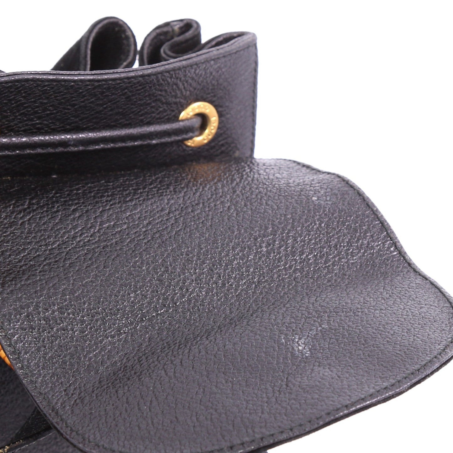 Vintage Bamboo Backpack Suede Mini