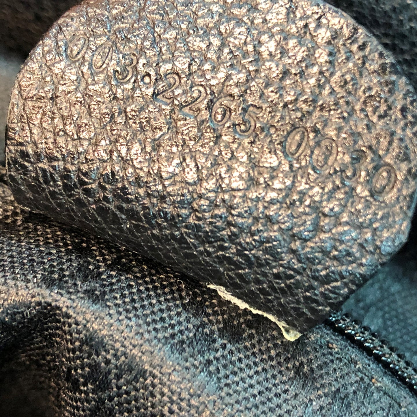 Vintage Bamboo Backpack Suede Mini