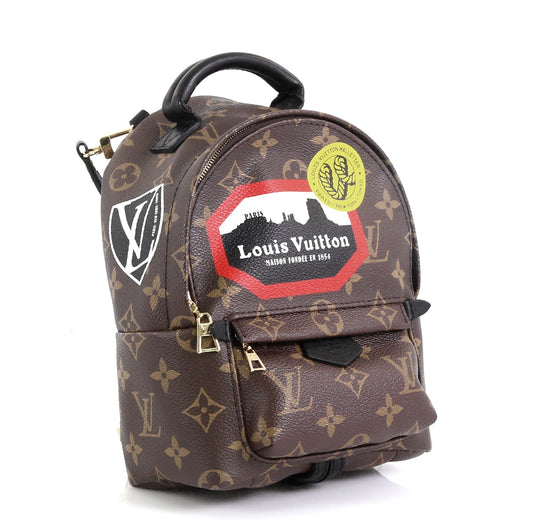 Palm Springs Backpack Limited Edition Monogram Canvas Mini
