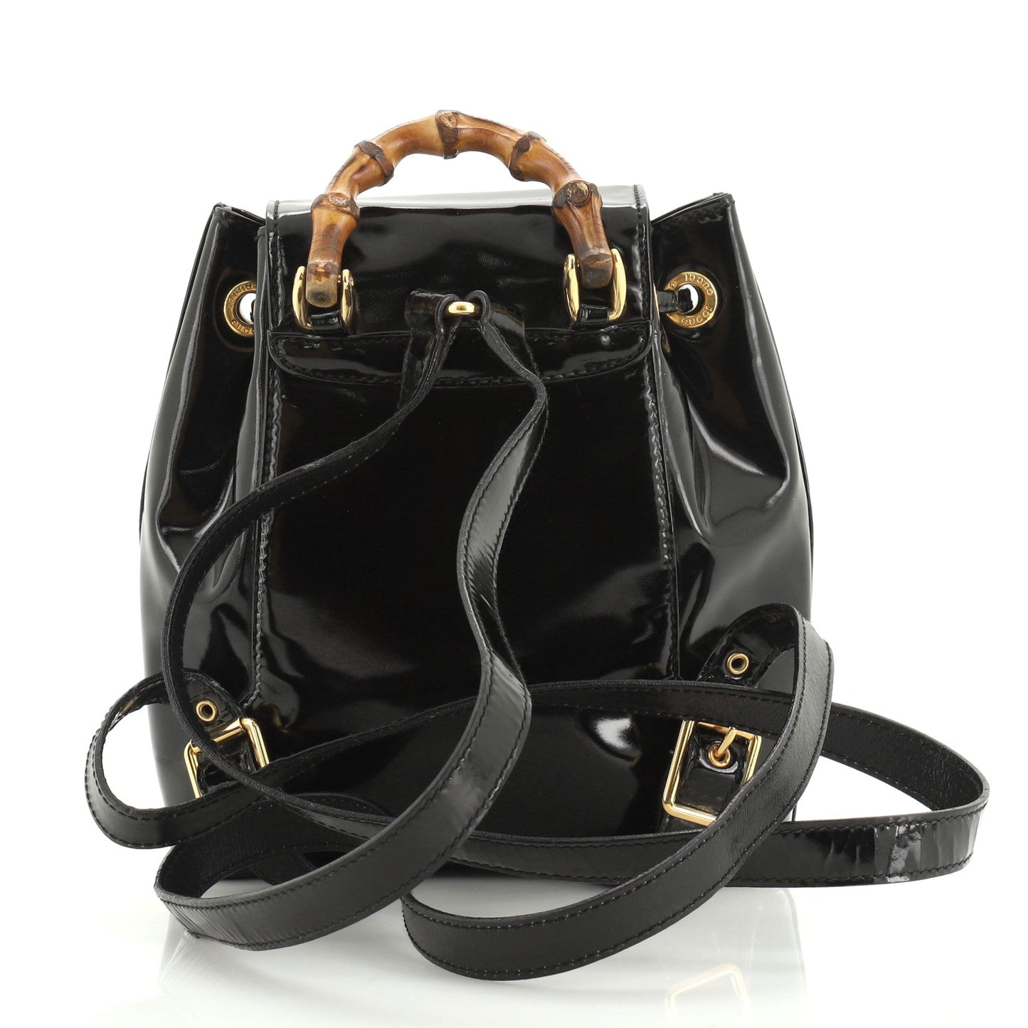 Vintage Bamboo Backpack Patent Mini