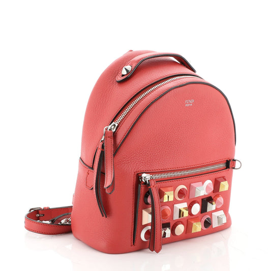Monster Backpack Studded Leather Mini