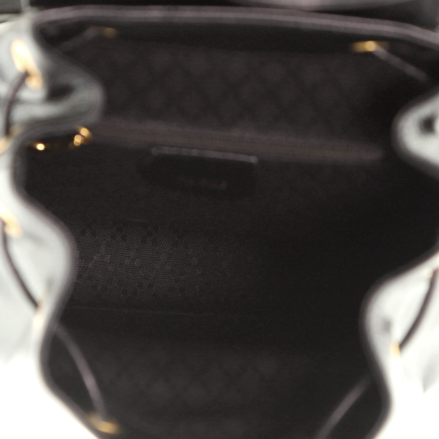Vintage Bamboo Backpack Leather Mini