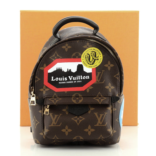 Palm Springs Backpack Limited Edition Monogram Canvas Mini