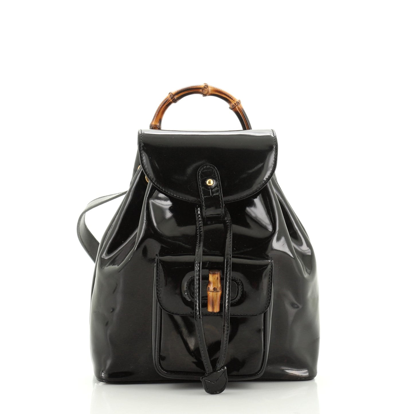 Vintage Bamboo Backpack Patent Mini