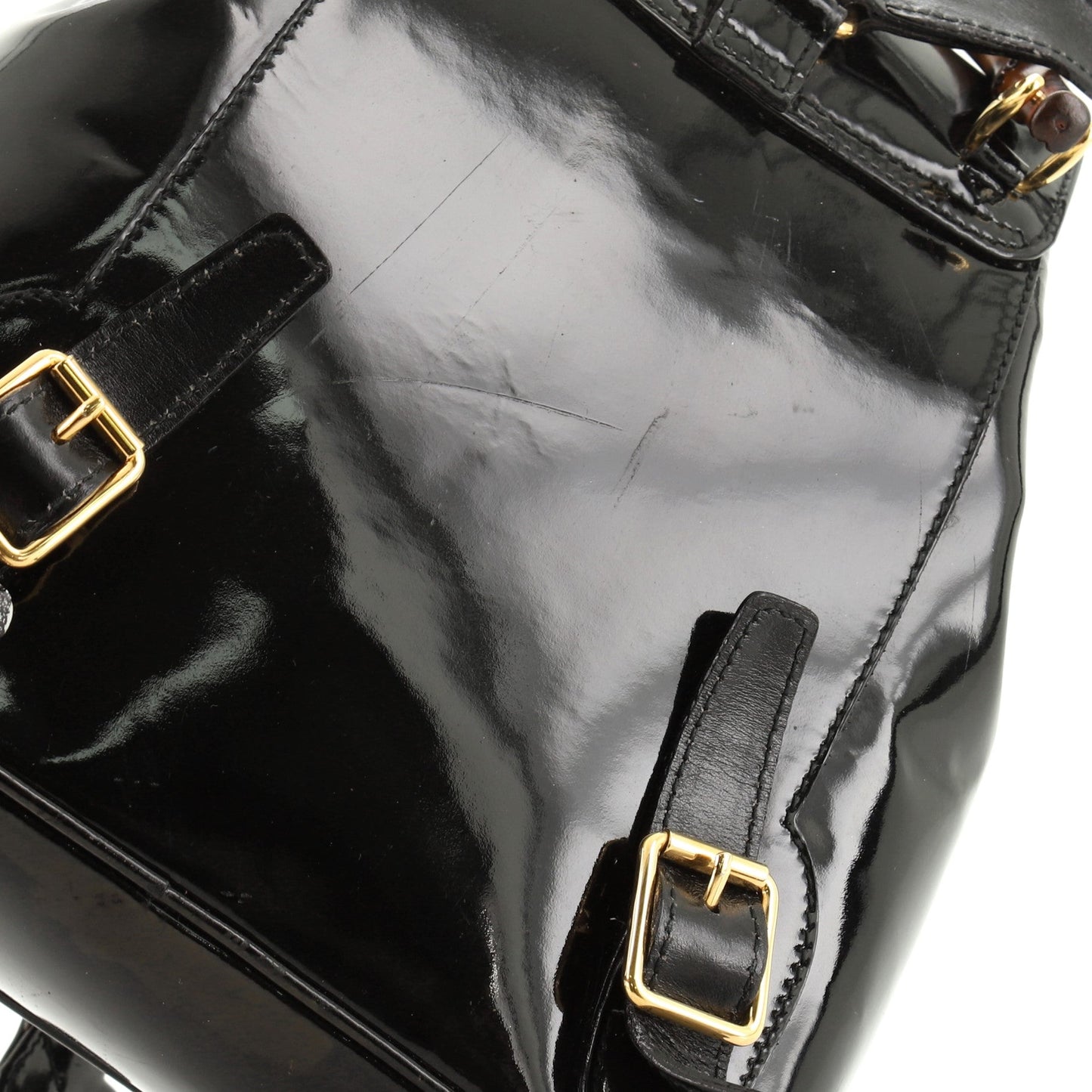 Vintage Bamboo Backpack Patent Mini