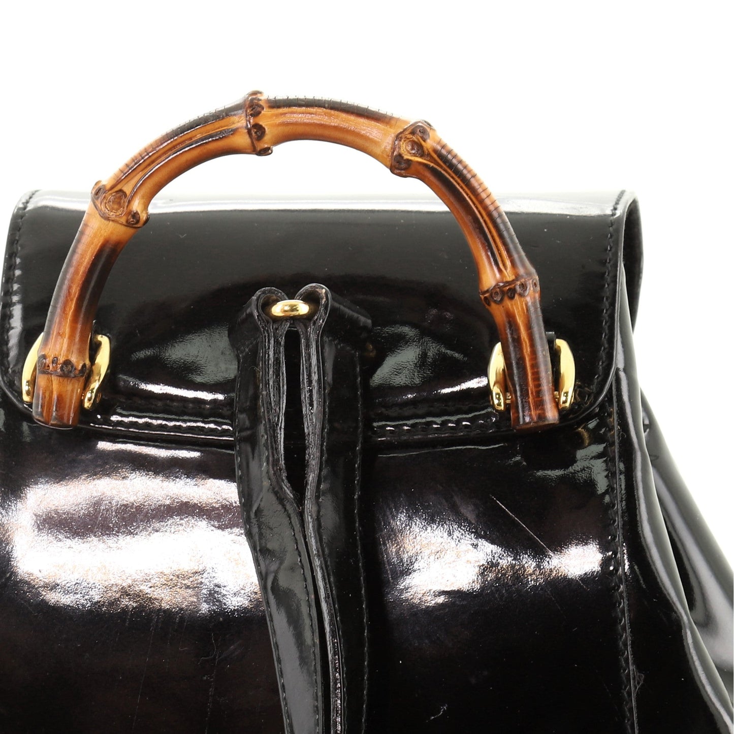Vintage Bamboo Backpack Patent Mini