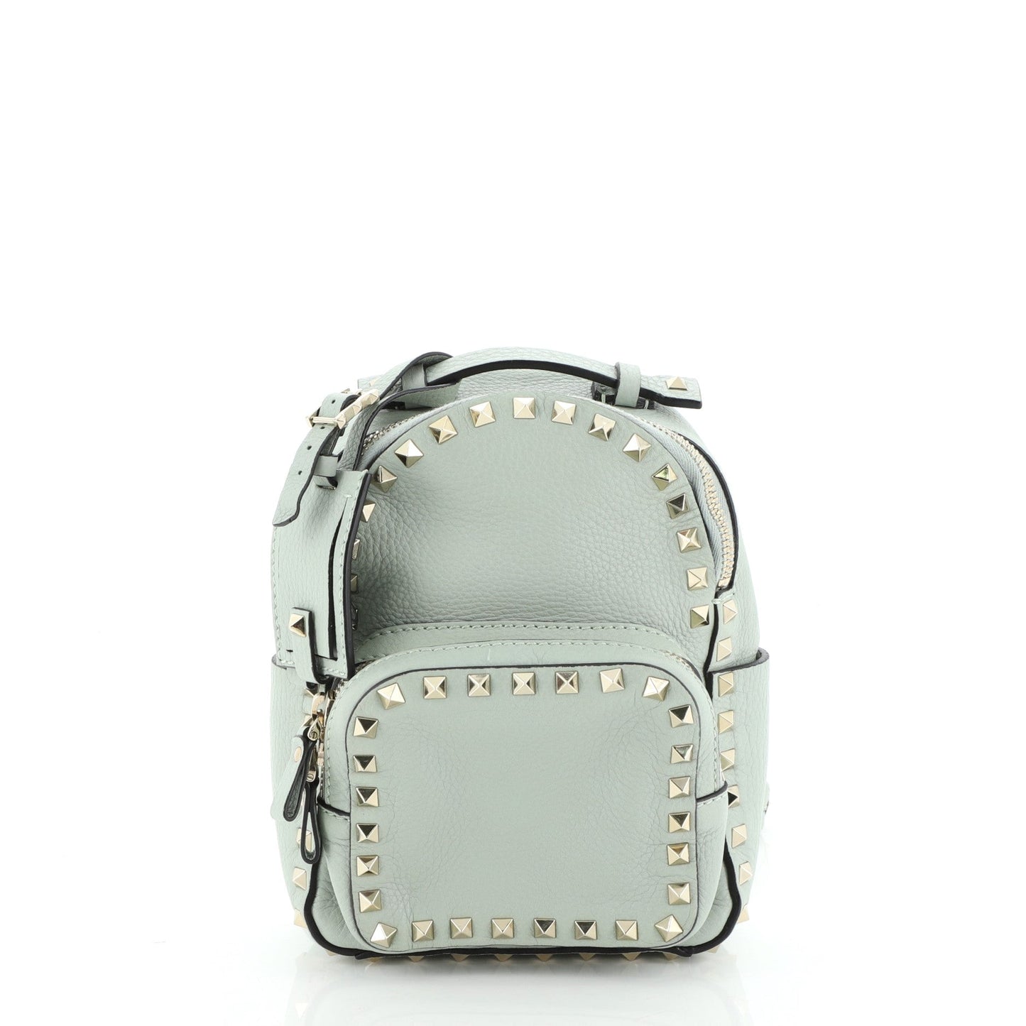 Rockstud Backpack Leather Mini