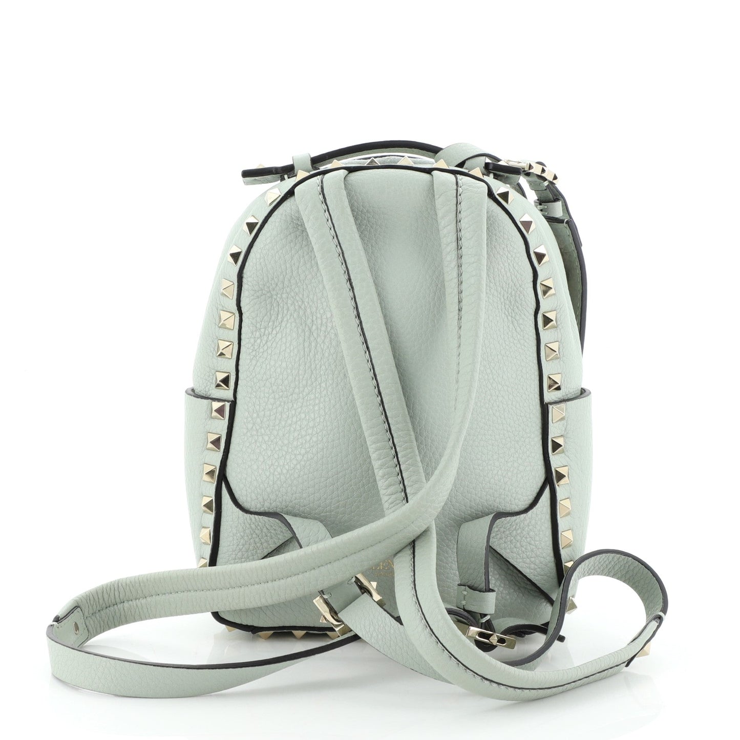 Rockstud Backpack Leather Mini