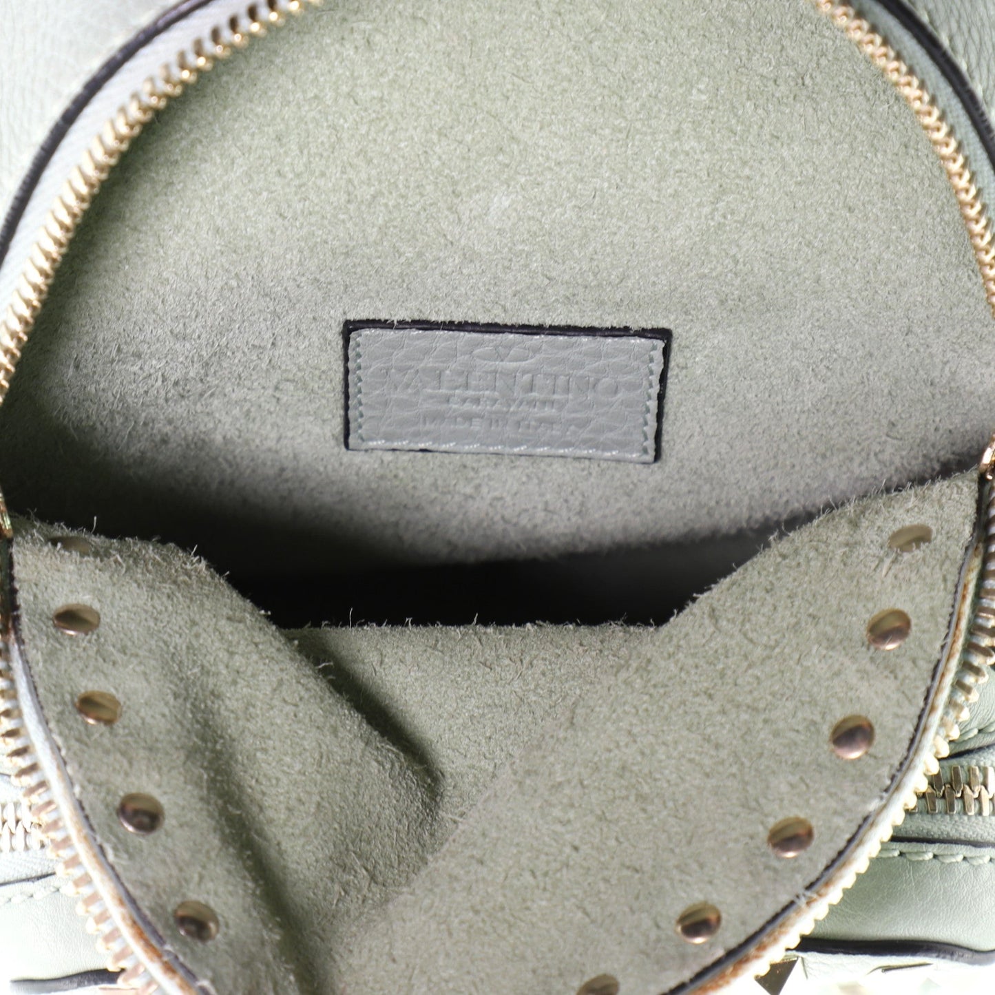 Rockstud Backpack Leather Mini