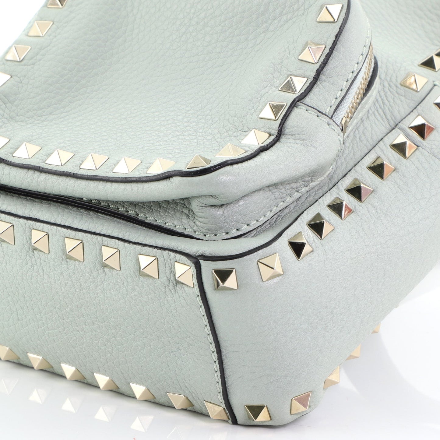 Rockstud Backpack Leather Mini