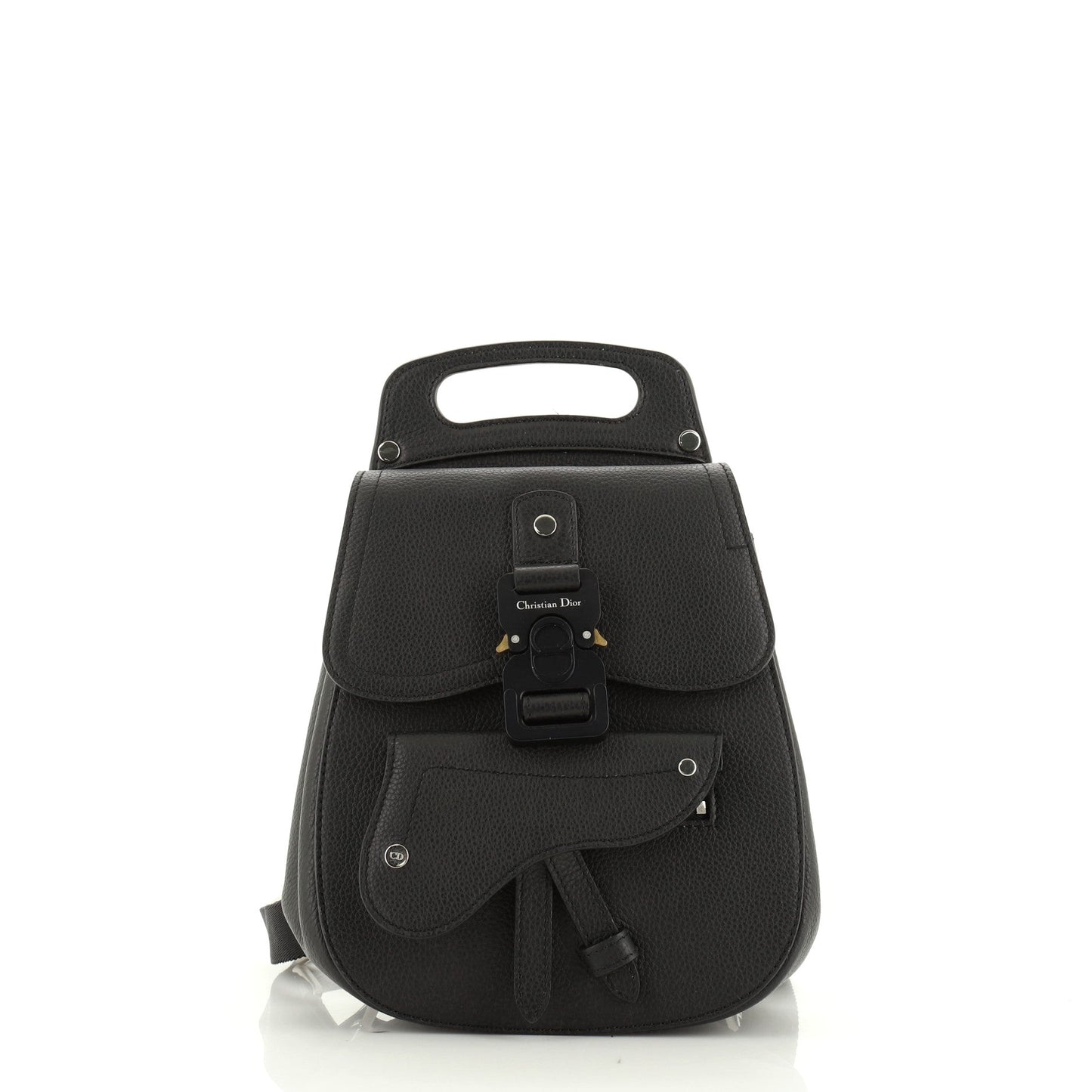 Saddle Backpack Leather Mini