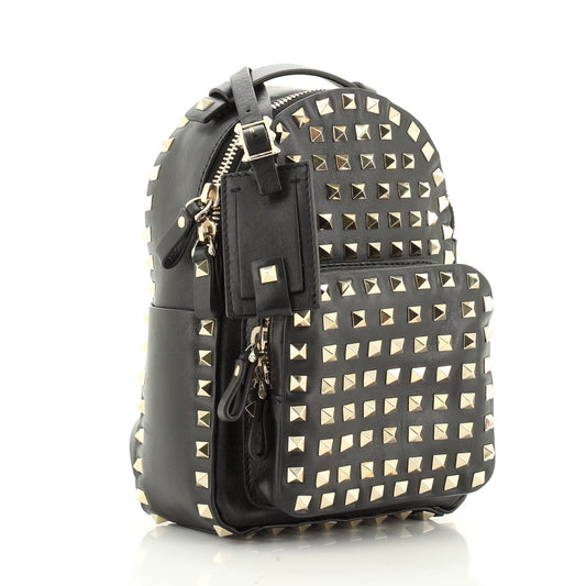 Rockstud Backpack Full Studded Leather Mini