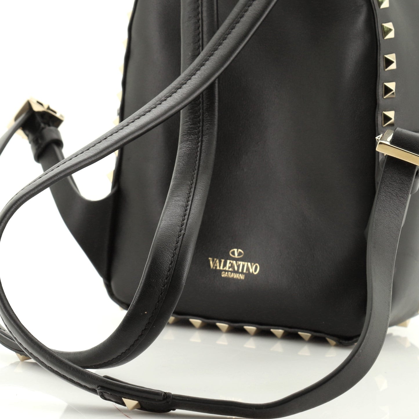 Rockstud Backpack Full Studded Leather Mini