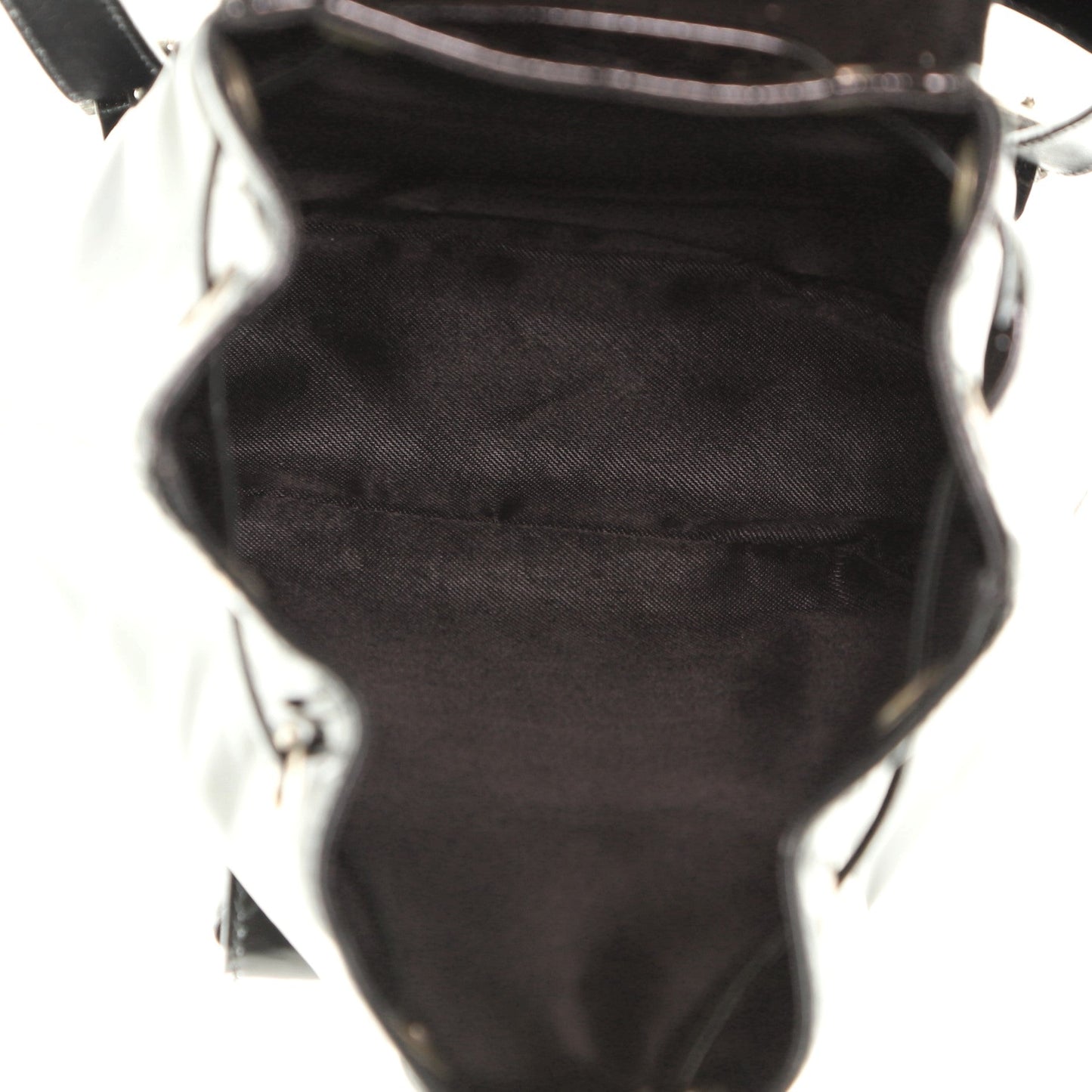 Vintage Bamboo Backpack Patent Super Mini