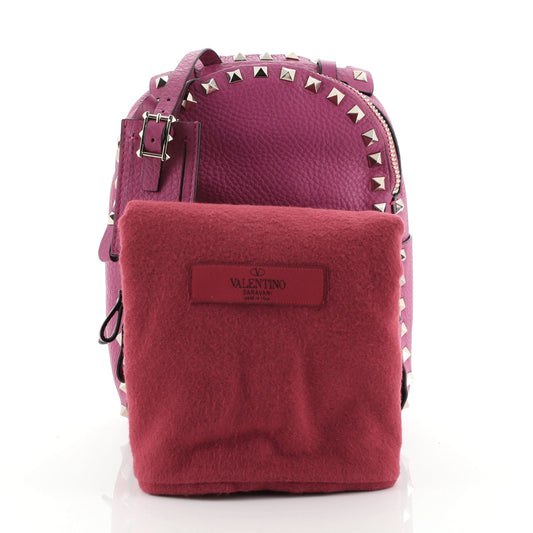 Rockstud Backpack Leather Mini