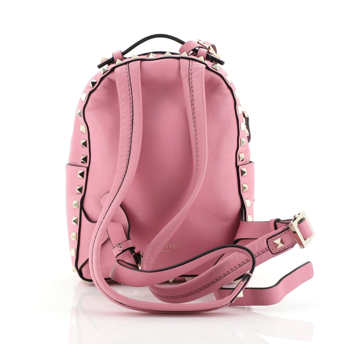 Rockstud Backpack Leather Mini