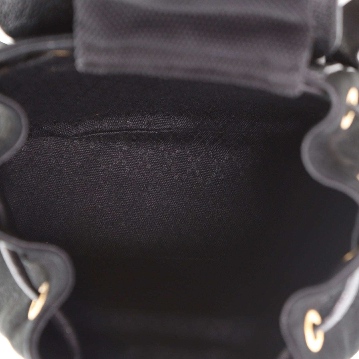 Vintage Bamboo Backpack Suede Mini