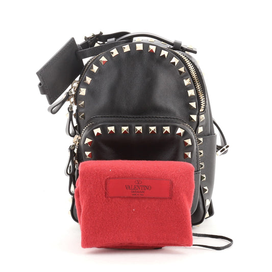 Rockstud Backpack Leather Mini