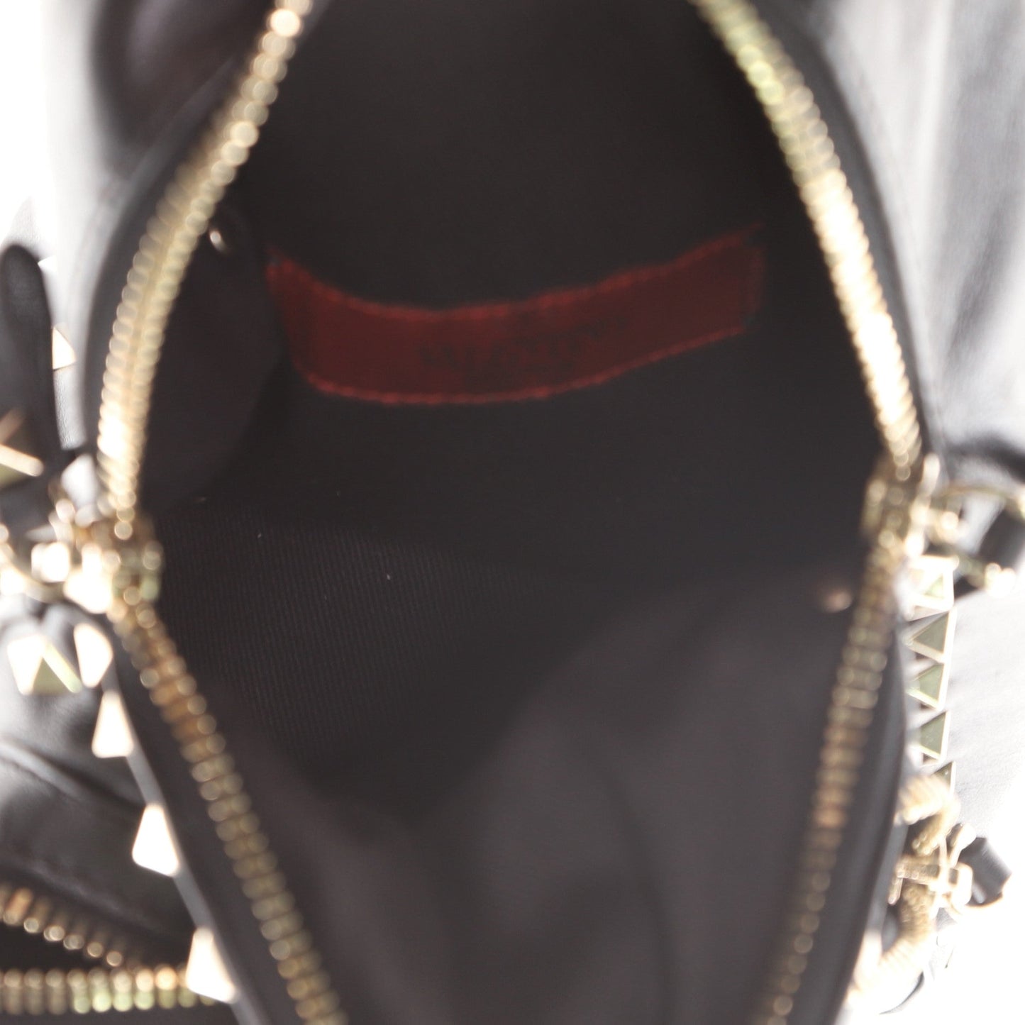 Rockstud Backpack Leather Mini