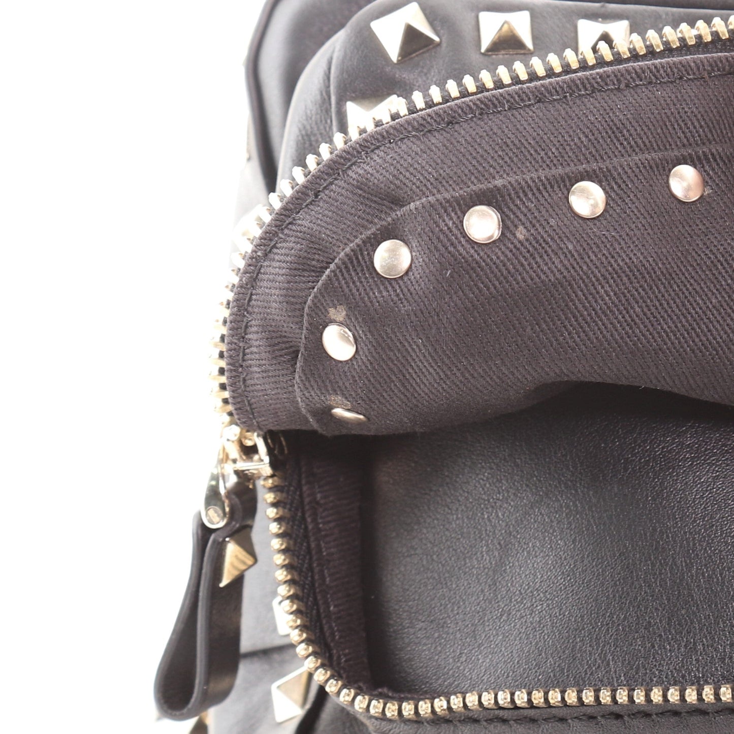 Rockstud Backpack Leather Mini