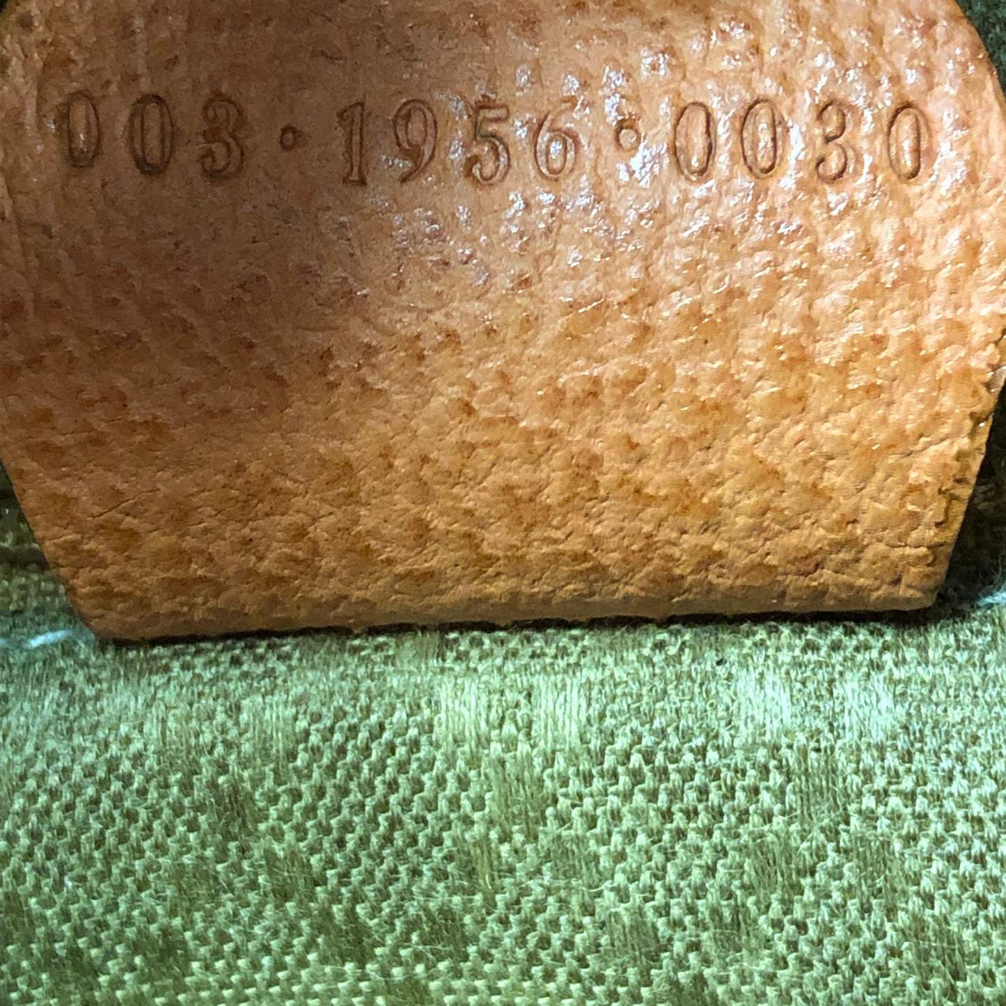 Vintage Bamboo Backpack Suede Mini