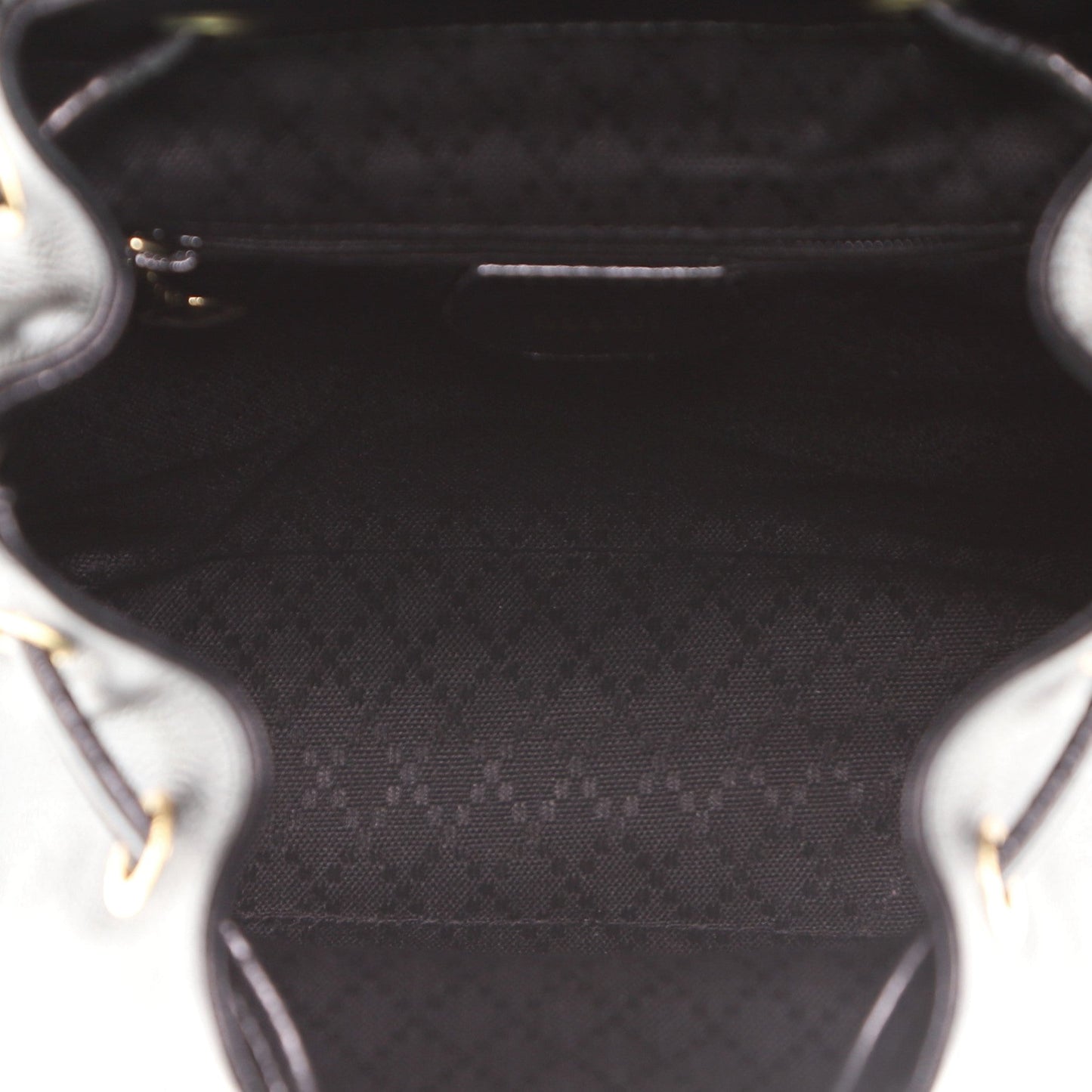 Vintage Bamboo Backpack Leather Mini