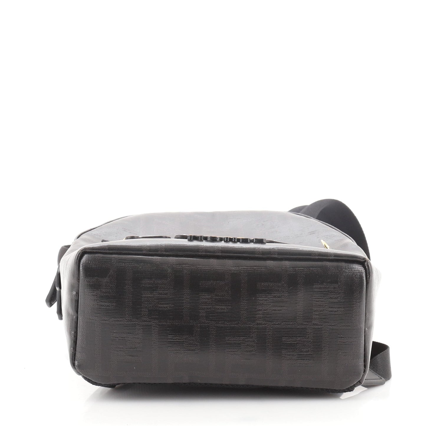 Mania Logo Backpack Zucca Coated Canvas Mini
