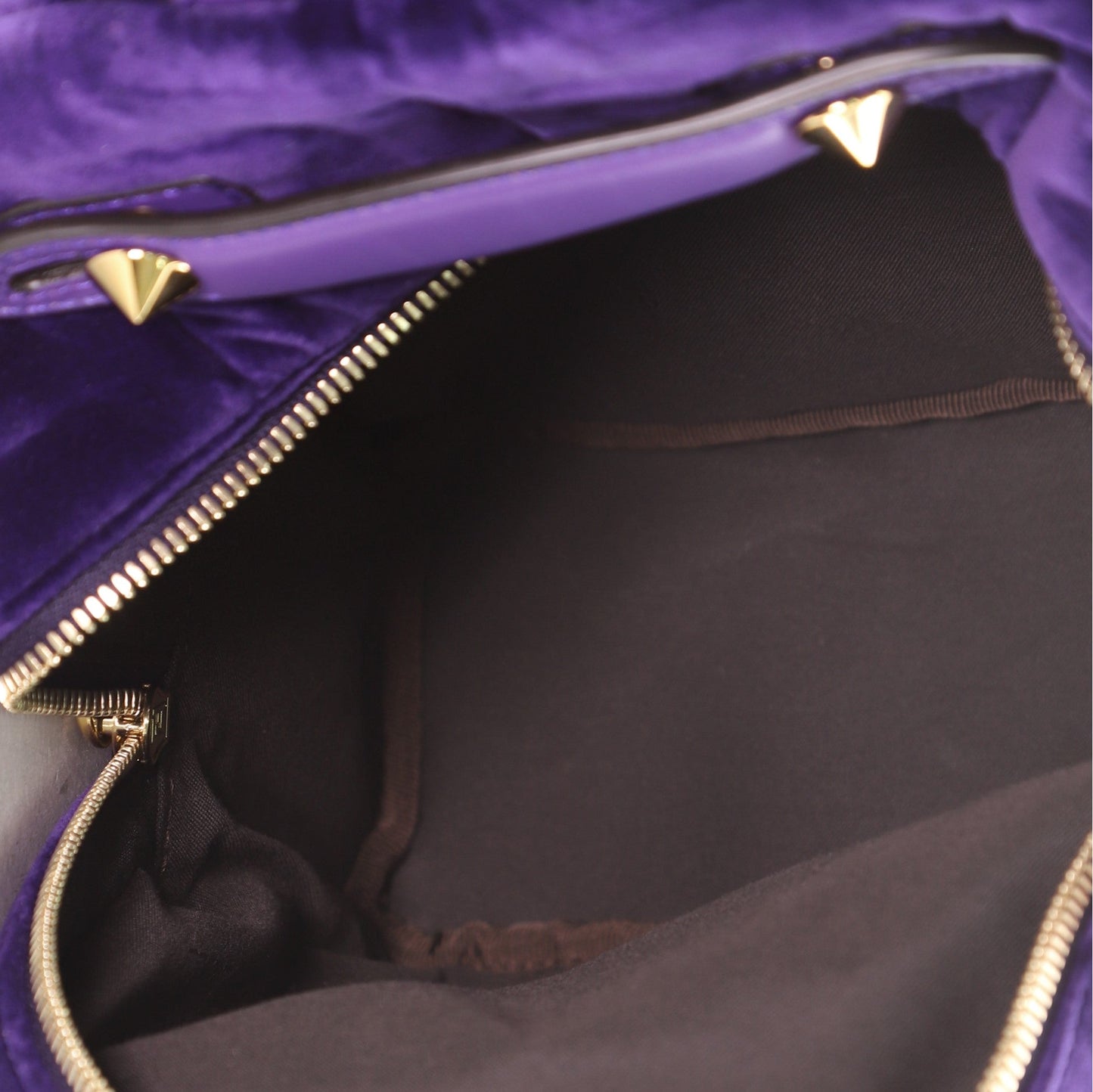 By The Way Backpack Zucca Embossed Velvet Mini