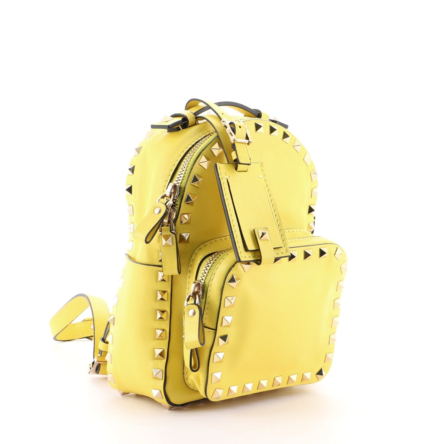 Rockstud Backpack Leather Mini