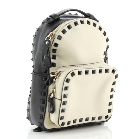 Rockstud Backpack Leather Mini